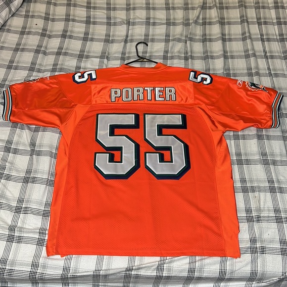 Size 52 Joey Porter Miami Dolphins authentic NFL jersey - Picture 2 of 5